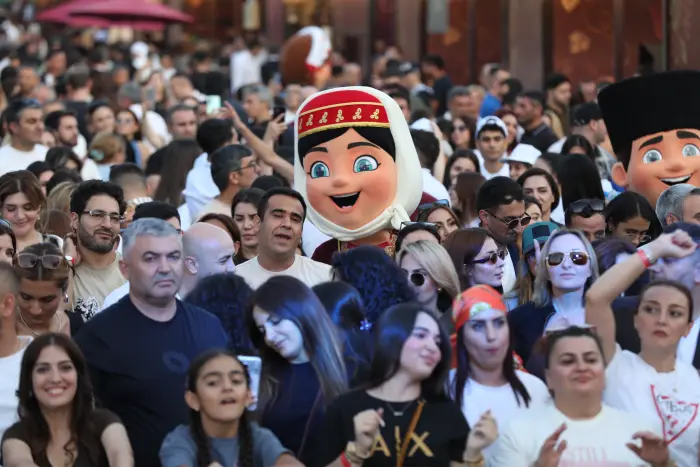 Şamaxıda Üzüm və Şərab Festivalı konsertlə davam etdi