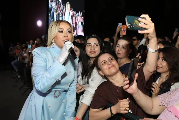 Şamaxıda Üzüm və Şərab Festivalı konsertlə davam etdi