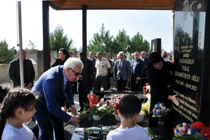 Pirallahıda şəhid Tural Cahangirovun xatirəsi anıldı